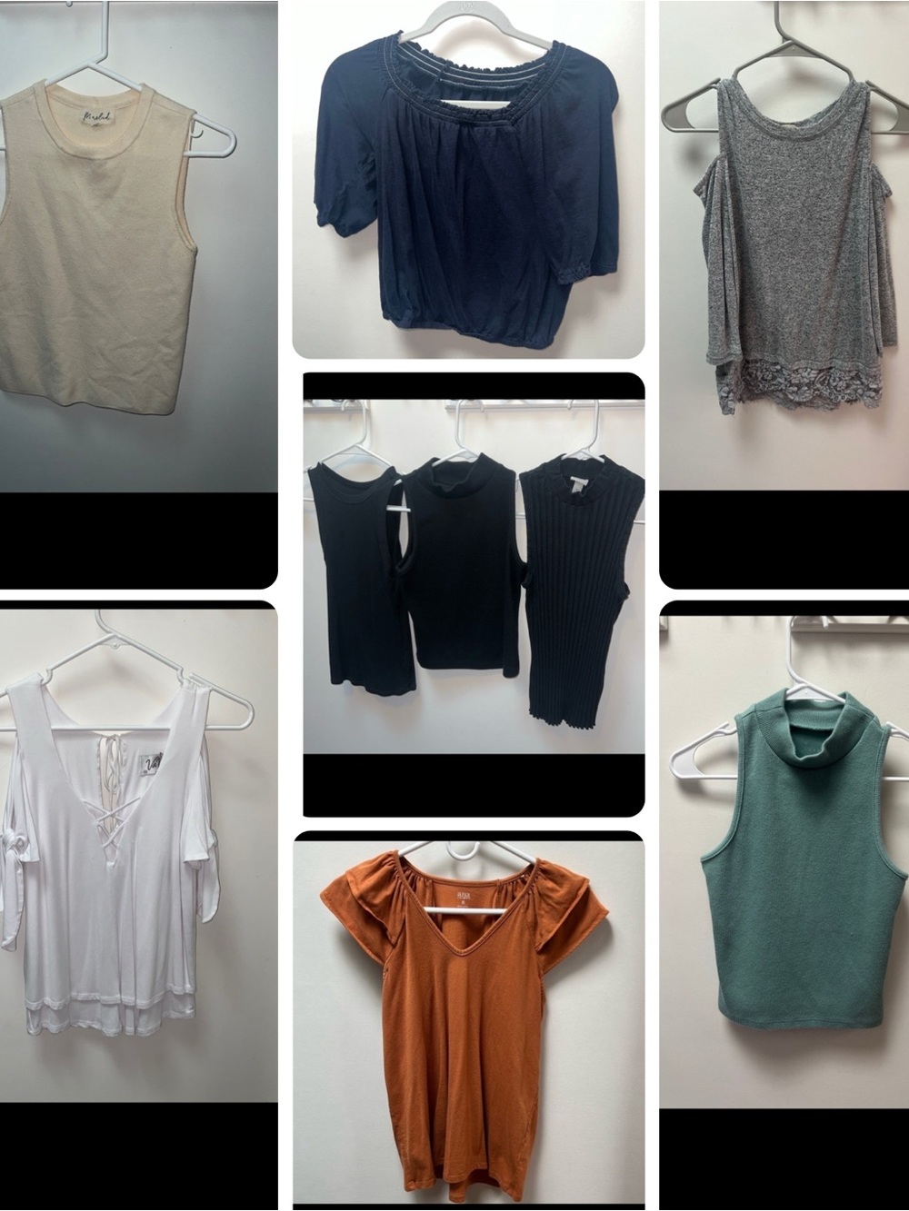 ✨ 9 Piece Women’s Top Bundle Size XS Loft A New Day ana Democracy